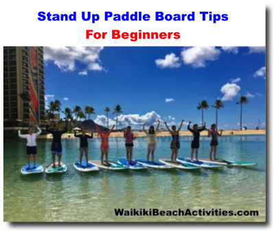 Stand Up Paddle Board Tips For Beginners - Waikiki Beach Activities ...