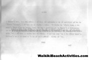 Photo of Typed version of Duke Kahanamoku's Creed