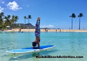 Standup Paddleboard Yoga Sup Yoga Class Waikiki Beach Photos 1 01