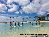 Standup Paddleboard Yoga Sup Yoga Class Waikiki Beach Photos 1 02