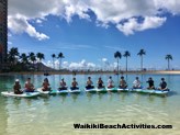 Standup Paddleboard Yoga Sup Yoga Class Waikiki Beach Photos 1 04