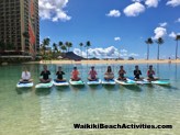 Standup Paddleboard Yoga Sup Yoga Class Waikiki Beach Photos 1 07