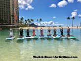 Standup Paddleboard Yoga Sup Yoga Class Waikiki Beach Photos 1 08