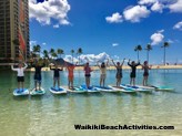 Standup Paddleboard Yoga Sup Yoga Class Waikiki Beach Photos 1 09