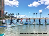 Standup Paddleboard Yoga Sup Yoga Class Waikiki Beach Photos 1 10