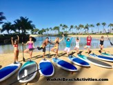 Standup Paddleboard Yoga Sup Yoga Class Waikiki Beach Photos 1 13