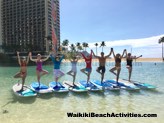 Standup Paddleboard Yoga Sup Yoga Class Waikiki Beach Photos 1 14