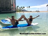 Standup Paddleboard Yoga Sup Yoga Class Waikiki Beach Photos 1 18