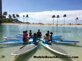 Standup Paddleboard Yoga Sup Yoga Class Waikiki Beach Photos 1 19