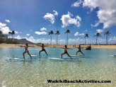 Standup Paddleboard Yoga Sup Yoga Class Waikiki Beach Photos 1 22