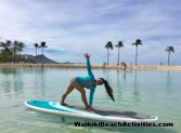 Standup Paddleboard Yoga Sup Yoga Class Waikiki Beach Photos 1 30