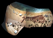 Aerial View of DukeKahanamoku Beach